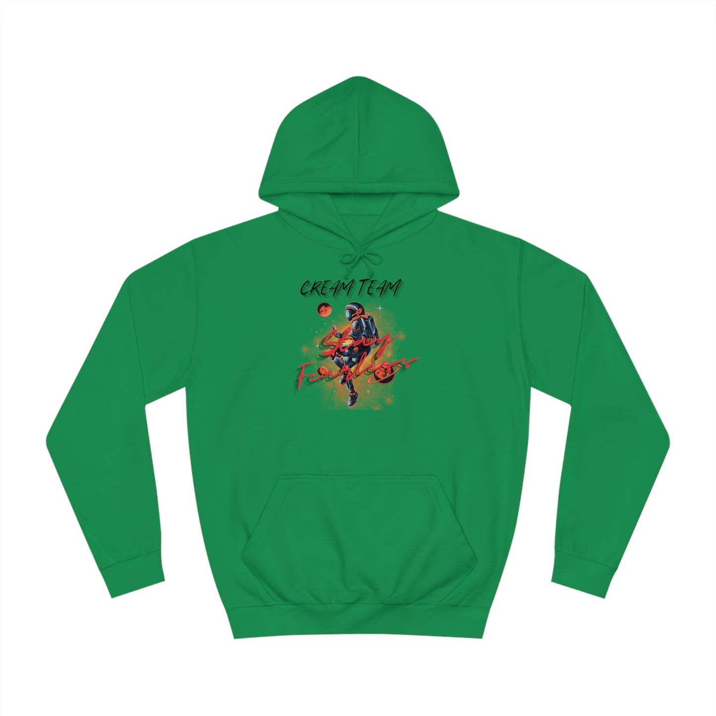 Cream Space College Hoodie