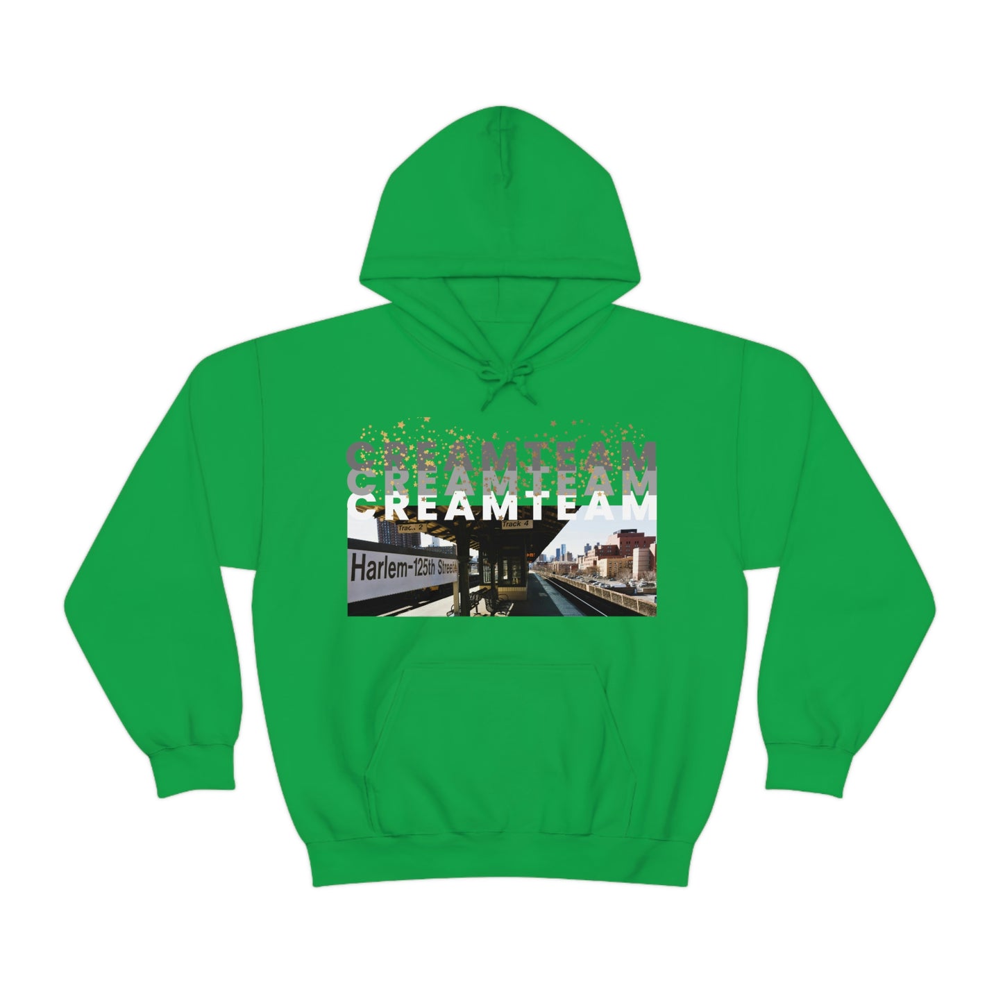 Cream Team Hooded Sweatshirt