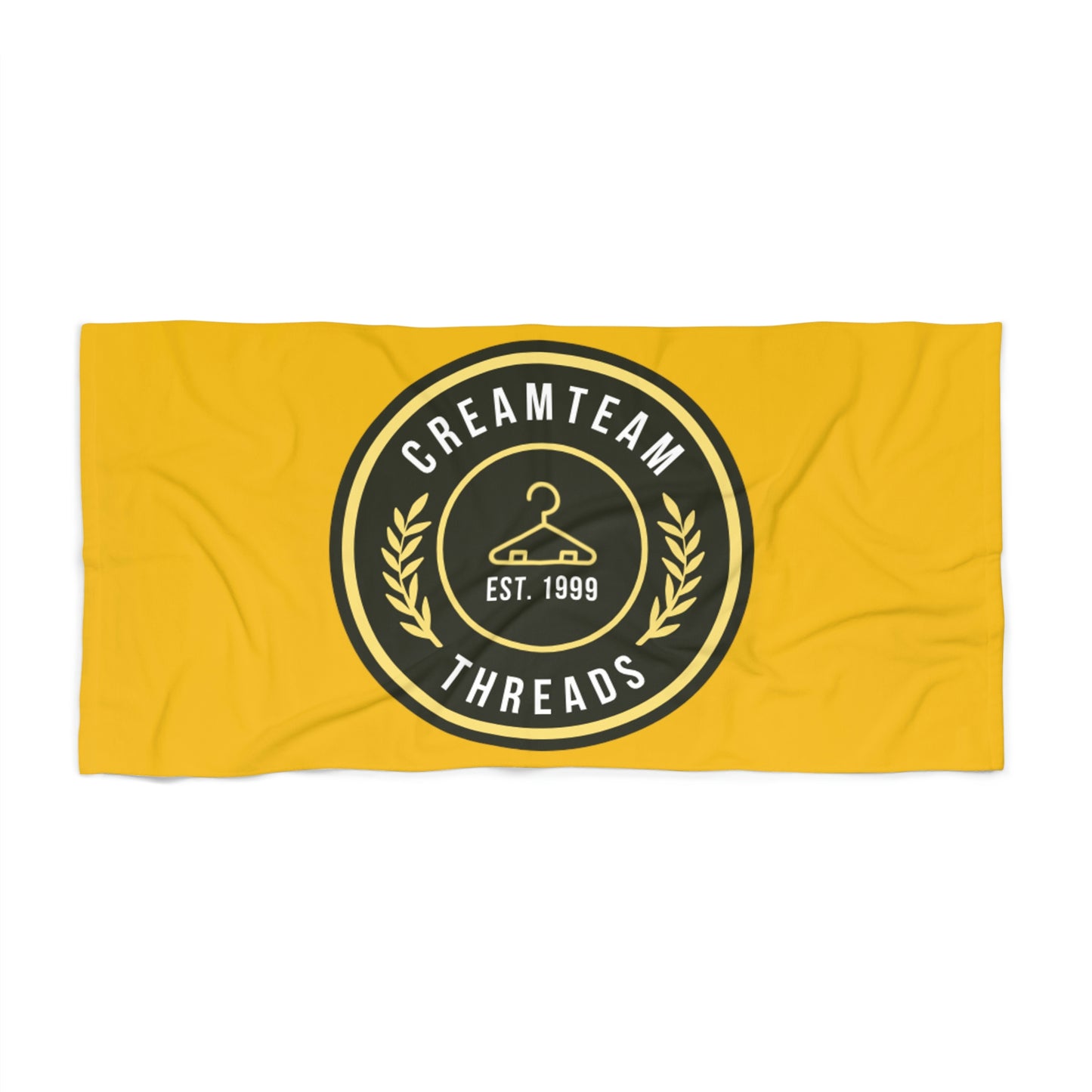 Cream Team Beach Towel