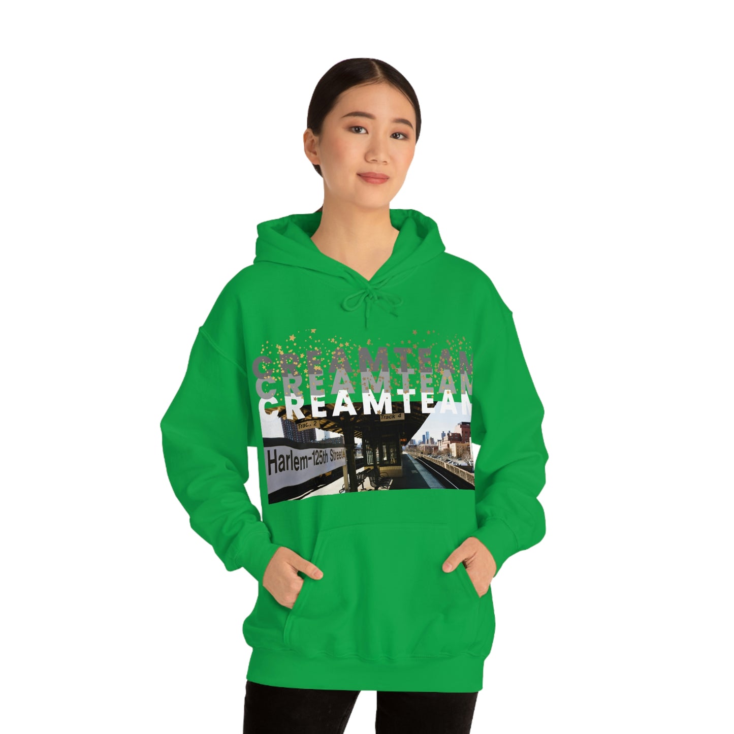 Cream Team Hooded Sweatshirt