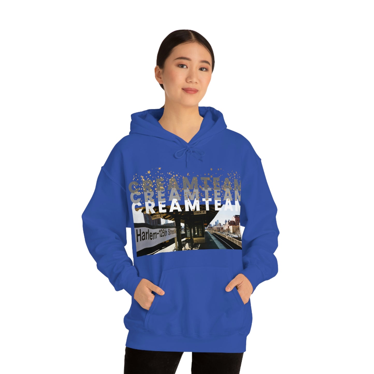 Cream Team Hooded Sweatshirt