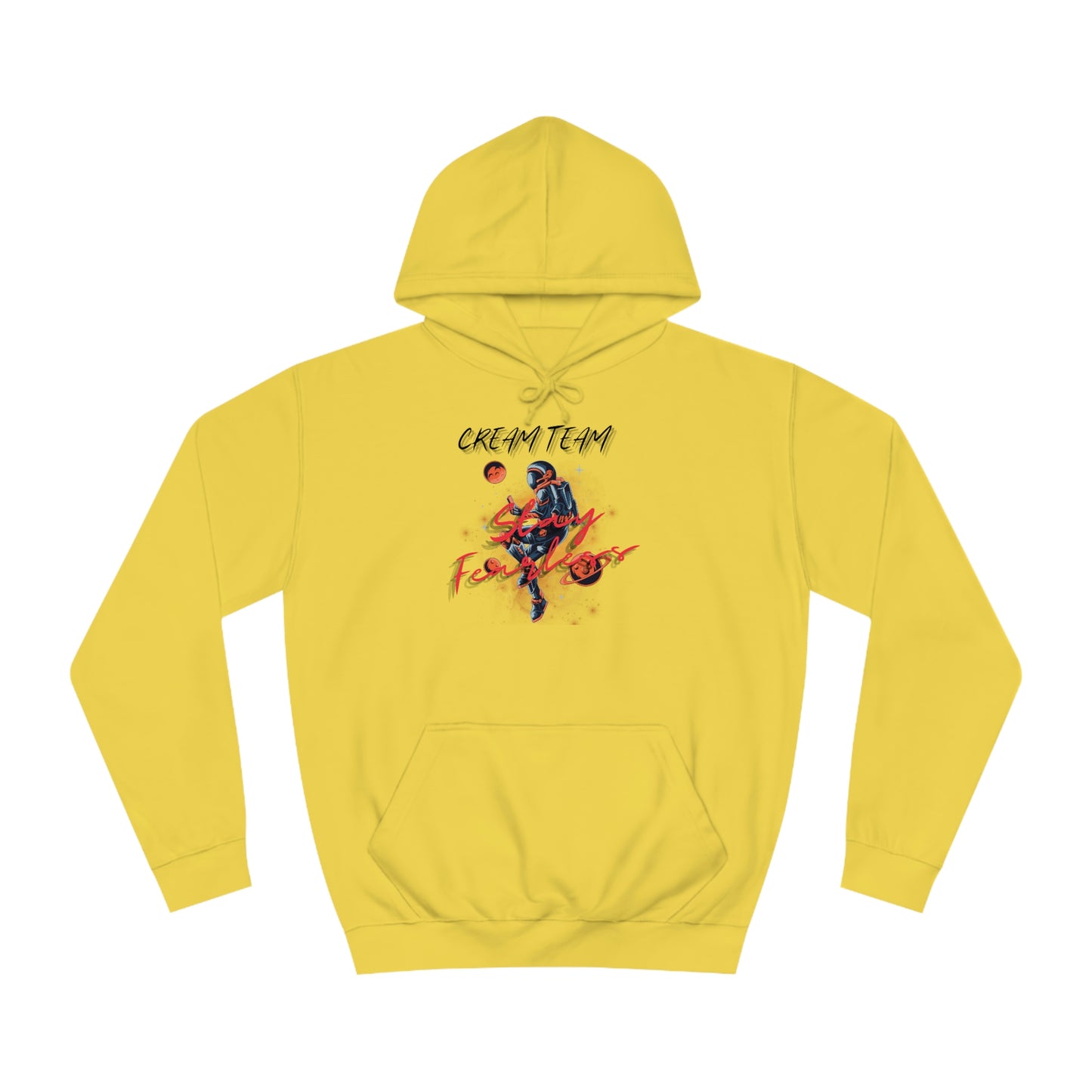Cream Space College Hoodie