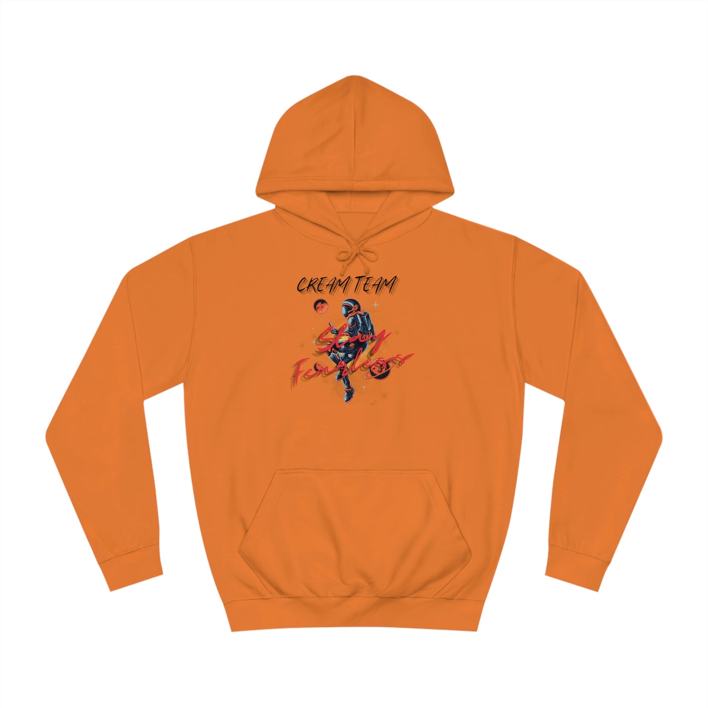 Cream Space College Hoodie