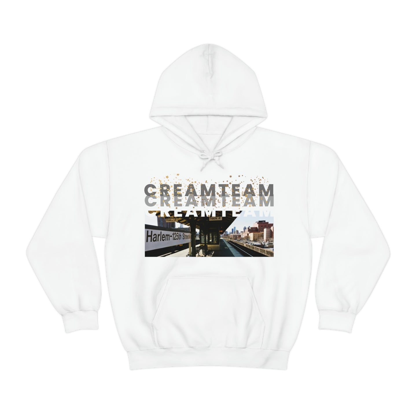 Cream Team Hooded Sweatshirt