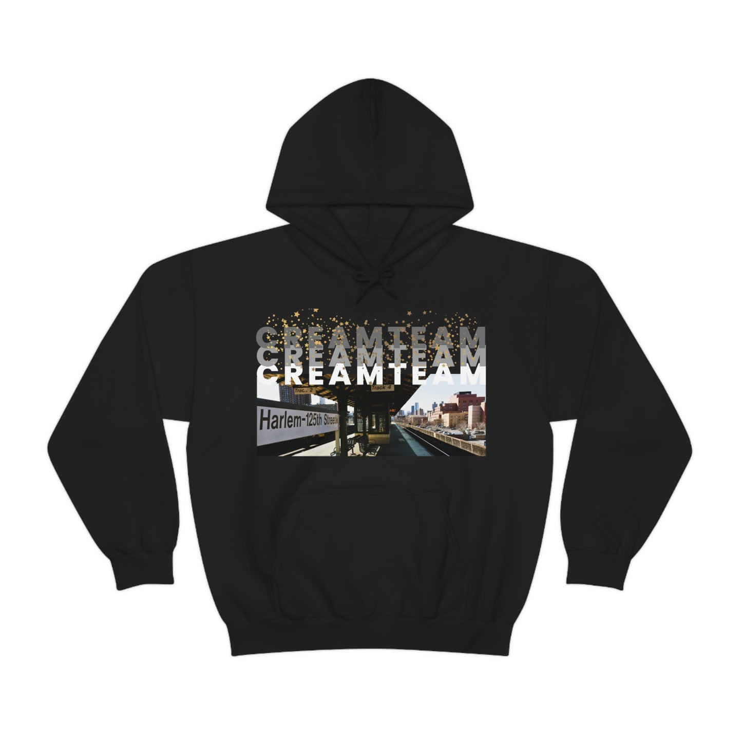 Cream Team Hooded Sweatshirt