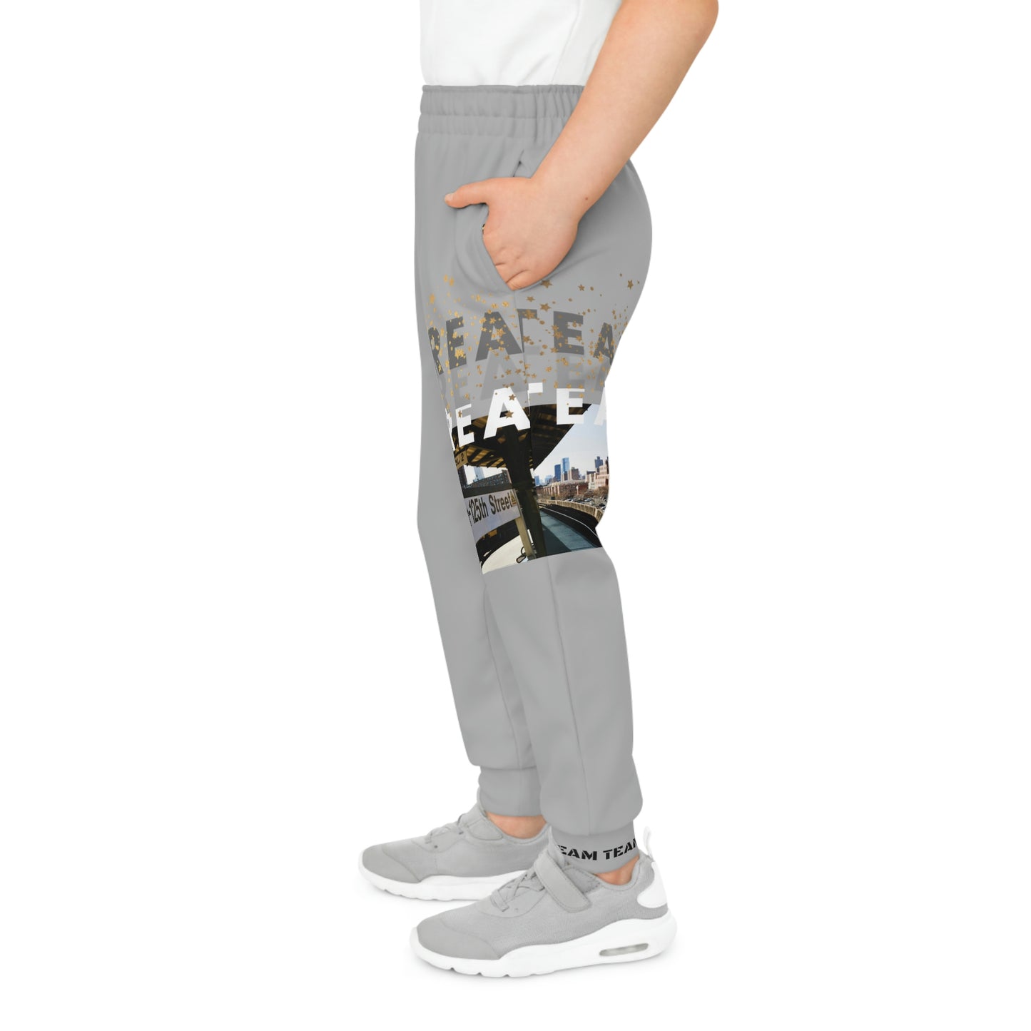 Kids Cream Team Joggers