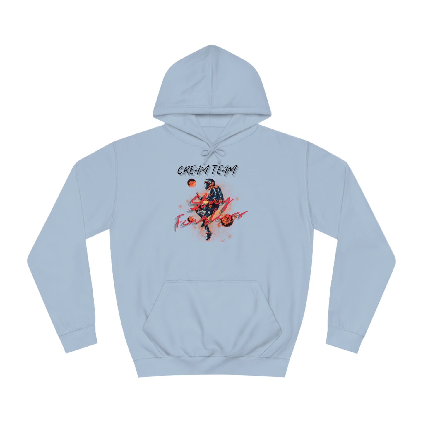 Cream Space College Hoodie