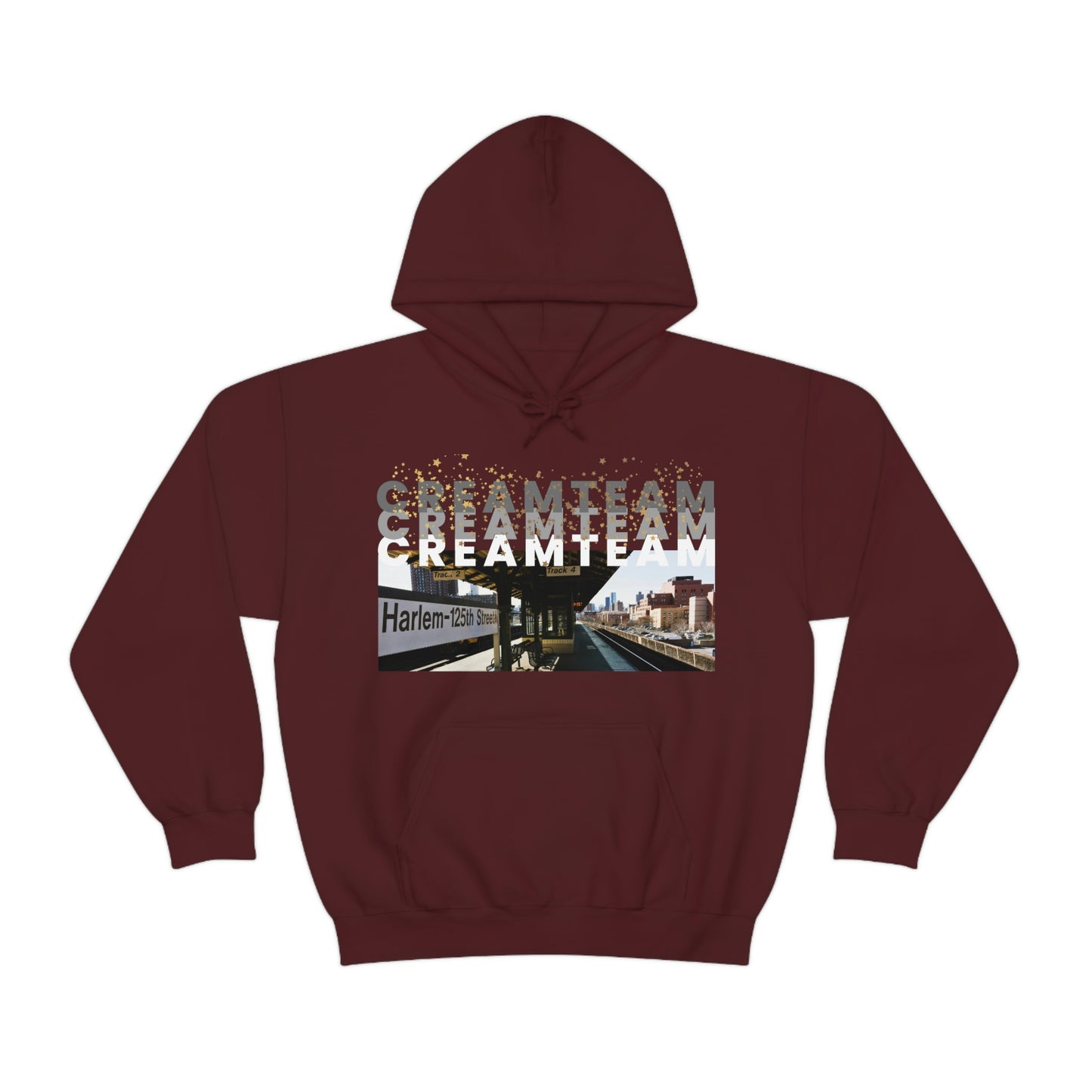 Cream Team Hooded Sweatshirt
